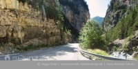 Frankreich - Le Veyer, Schlucht mit Bach